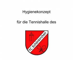 Hygienekonzept Tennishalle