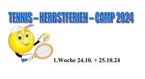 Tenniscamp Herbst 24