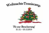 Tenniscamp Weihnachten 2019